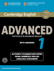 Cambridge English Advanced 1 for Revised Exam from 2015 Student's Book Pack  (Student's Book with Answers and Audio CDs (2))